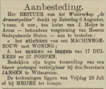 18920726-aanbesteding