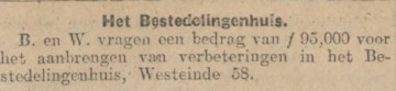 19250417 - Bestedelingenhuis krant