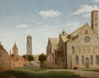 Dom in Utrecht geschilderd door Pieter Jansz Saenredam in 1662