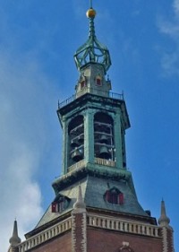 Toren van de Grote Kerk in Den Haag