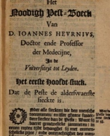 het noodighe pest-boek